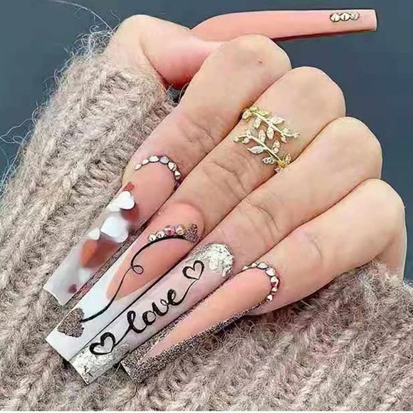 24pcs Luxury Press-on nails - Picture 7 of 12